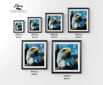 Fierce Eagle - Premium Diamond Painting Kit