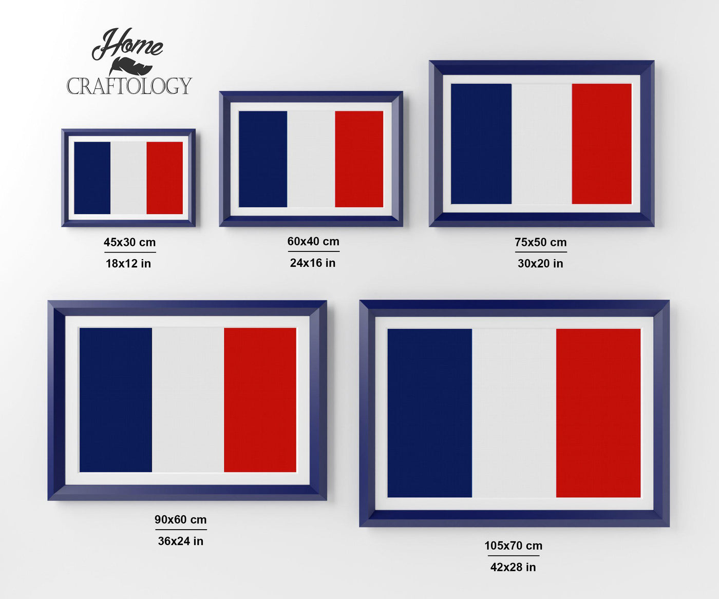 France Flag - Premium Diamond Painting Kit
