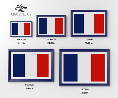 France Flag - Premium Diamond Painting Kit