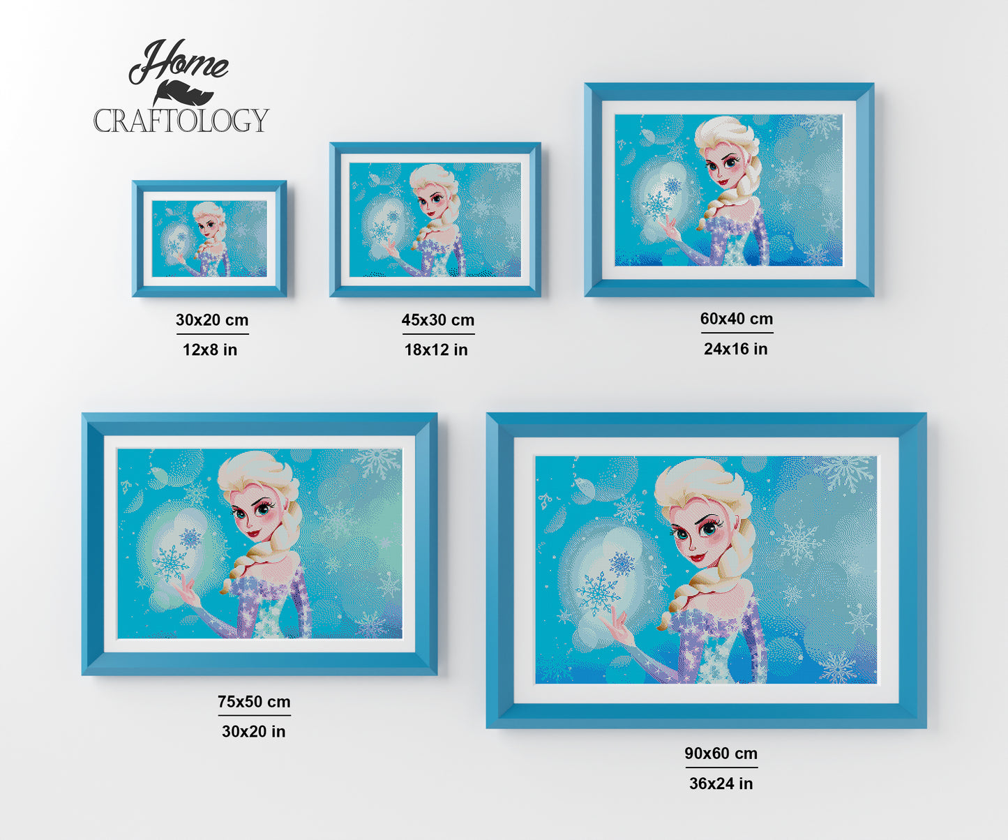 Ice Princess- Exclusive Premium Diamond Painting Kit