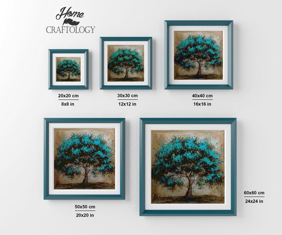 Green Tree - Premium Diamond Painting Kit