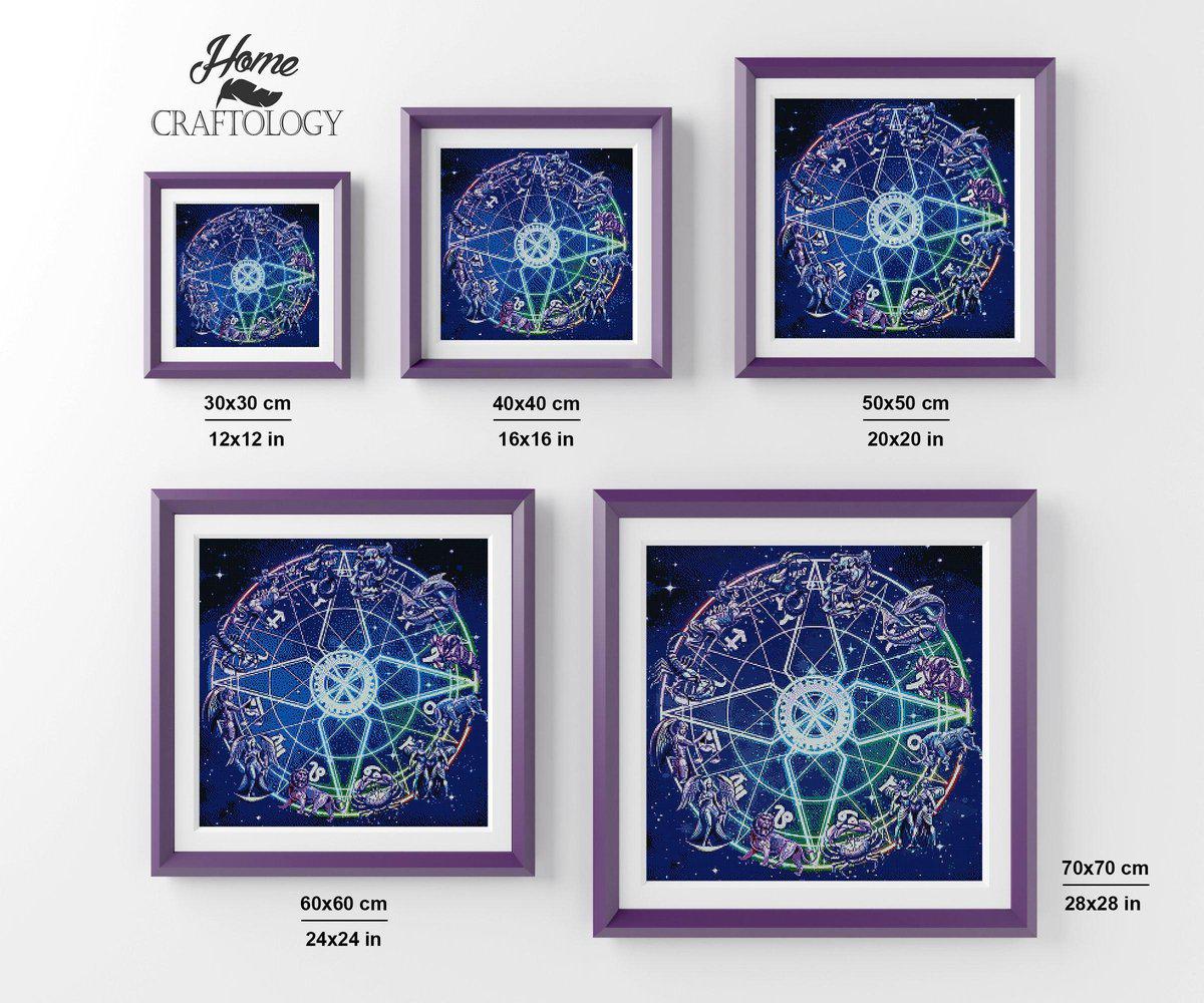 Blue Mandala - Premium Diamond Painting Kit – Home Craftology