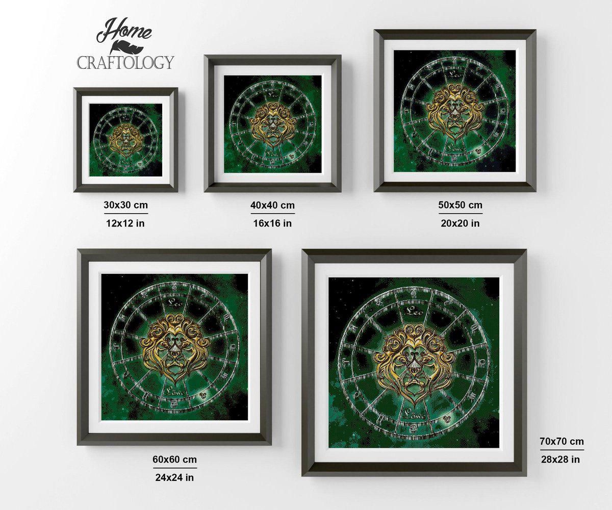 Leo Horoscope - Premium Diamond Painting Kit