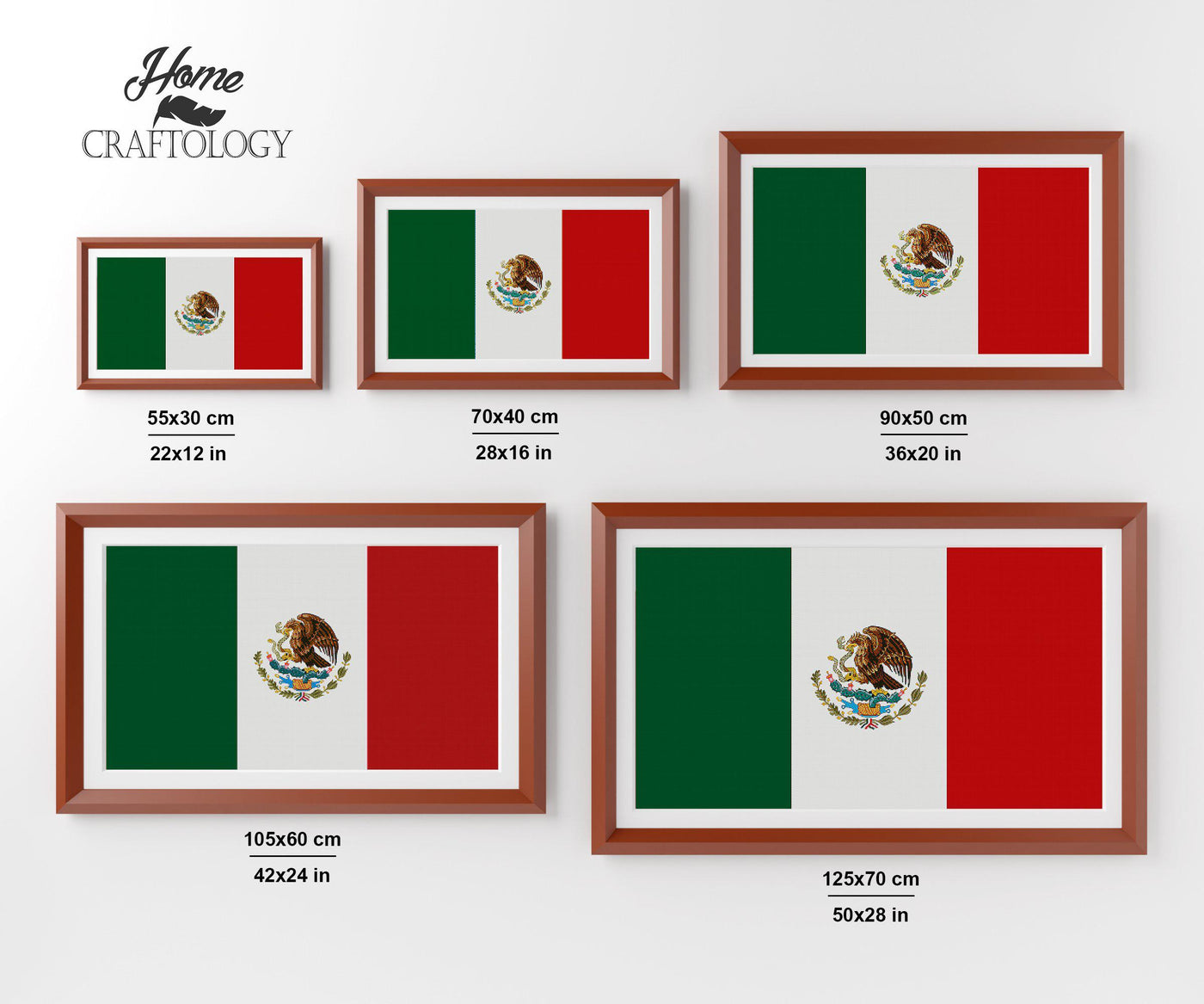 Mexico Flag - Premium Diamond Painting Kit