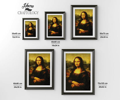 Mona Lisa - Premium Diamond Painting Kit