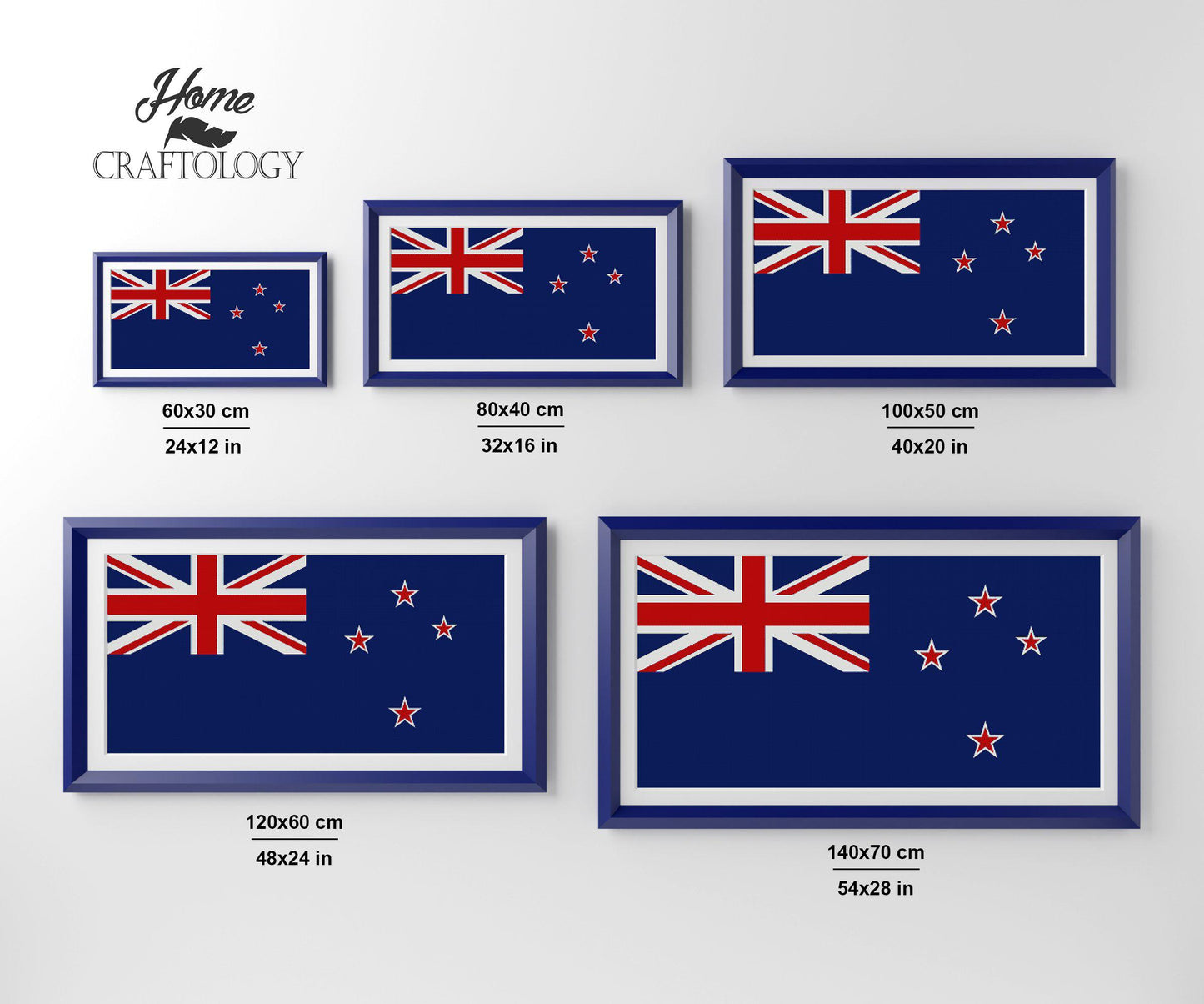 New Zealand Flag - Premium Diamond Painting Kit