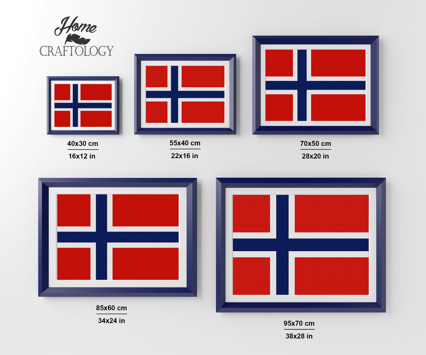 Norway Flag - Premium Diamond Painting Kit