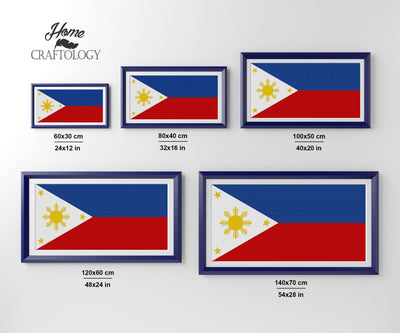 Philippines Flag - Premium Diamond Painting Kit
