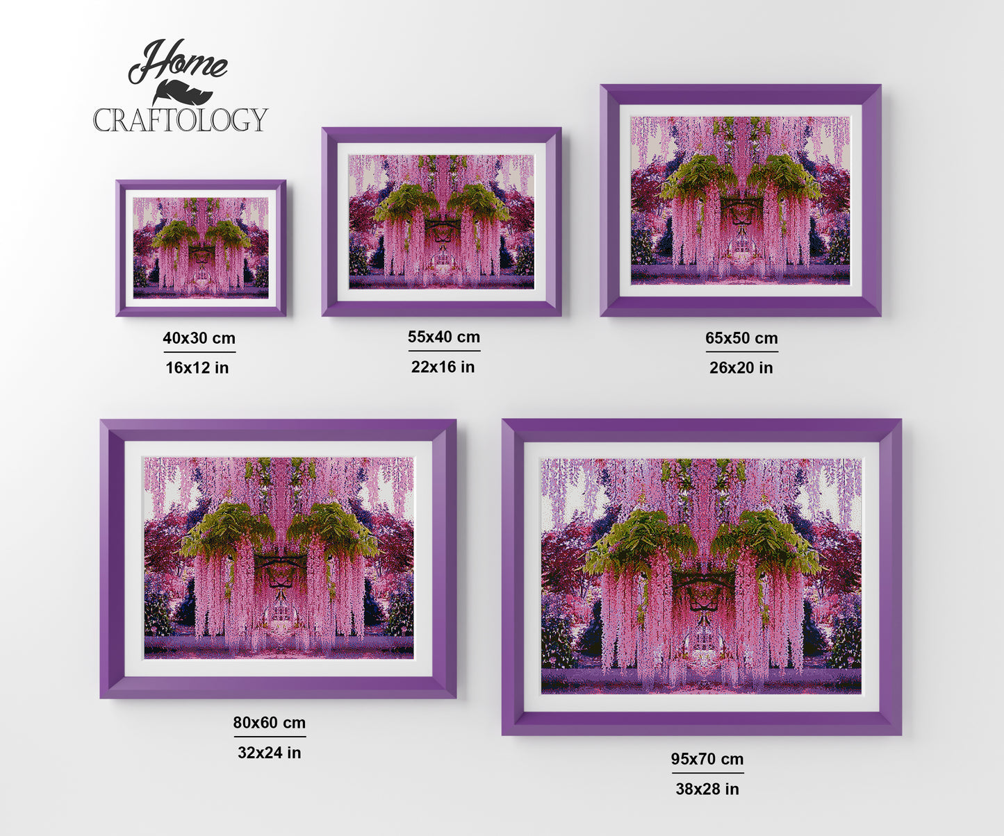 Pink Tree - Premium Diamond Painting Kit