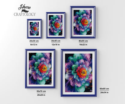 Shiny Flower - Premium Diamond Painting Kit