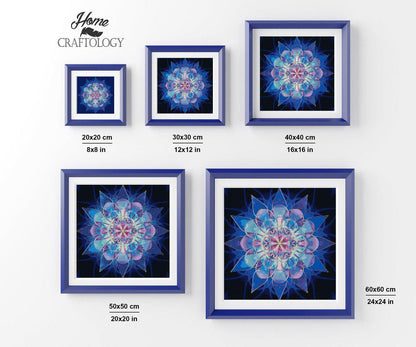 Shiny Mandala - Premium Diamond Painting Kit