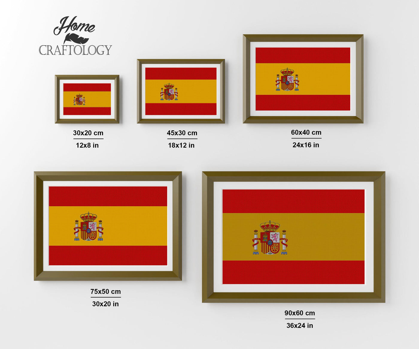 Spain Flag - Premium Diamond Painting Kit