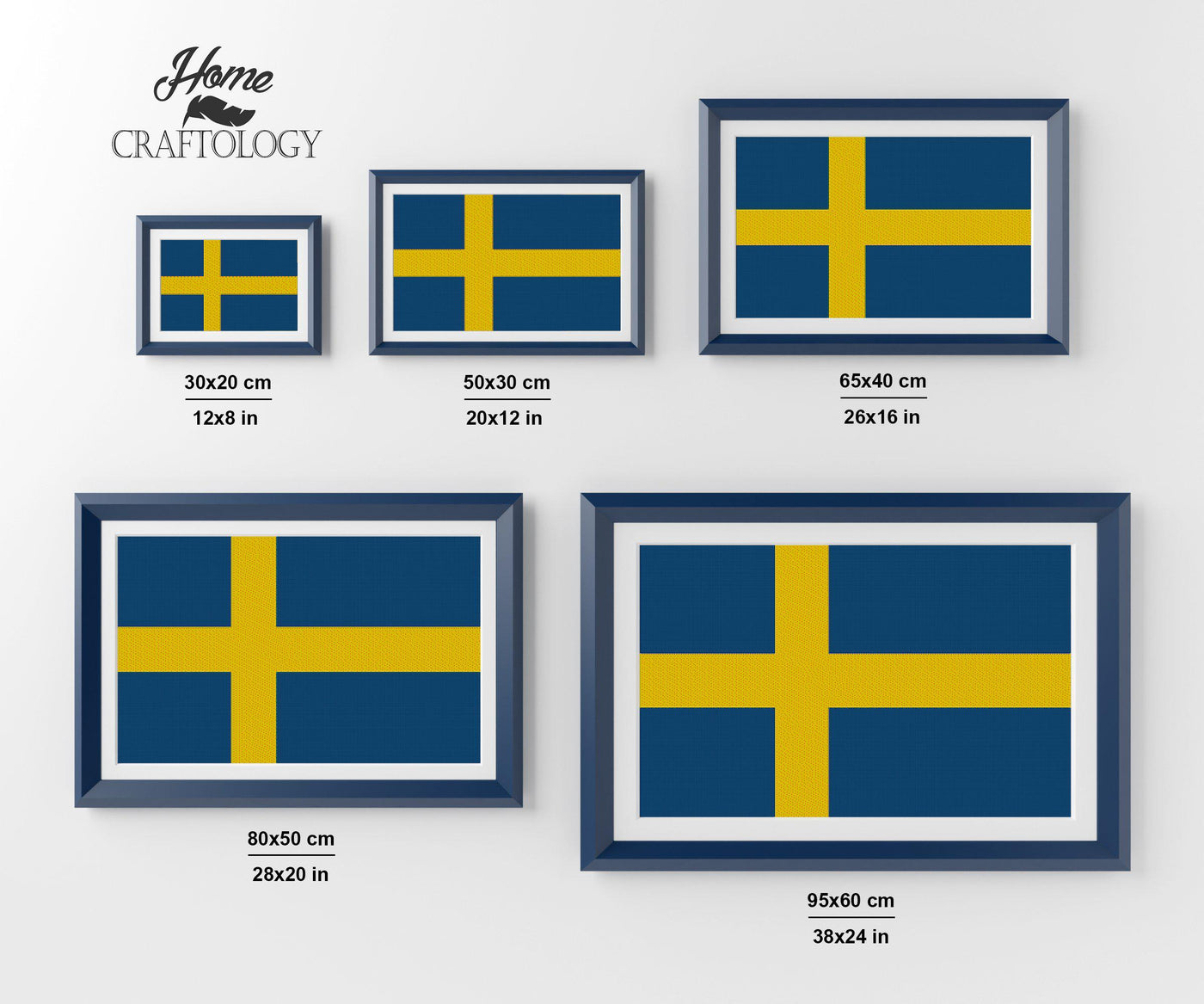 Sweden Flag - Premium Diamond Painting Kit