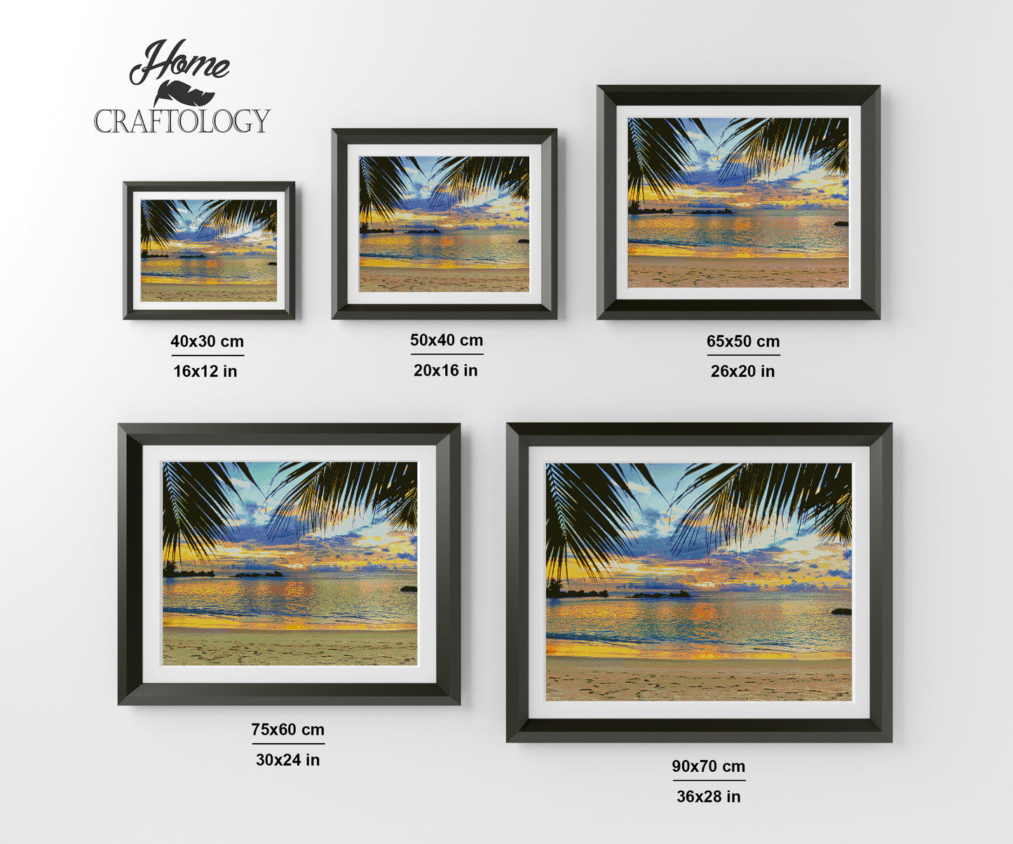 Tropical Paradise - Premium Diamond Painting Kit