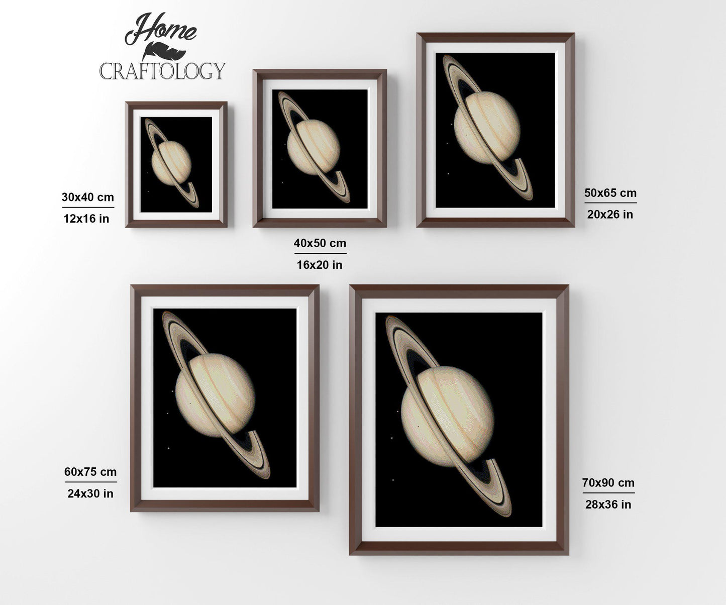 Saturn - Premium Diamond Painting Kit