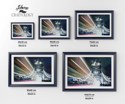 Lights on London Bridge - Premium Diamond Painting Kit