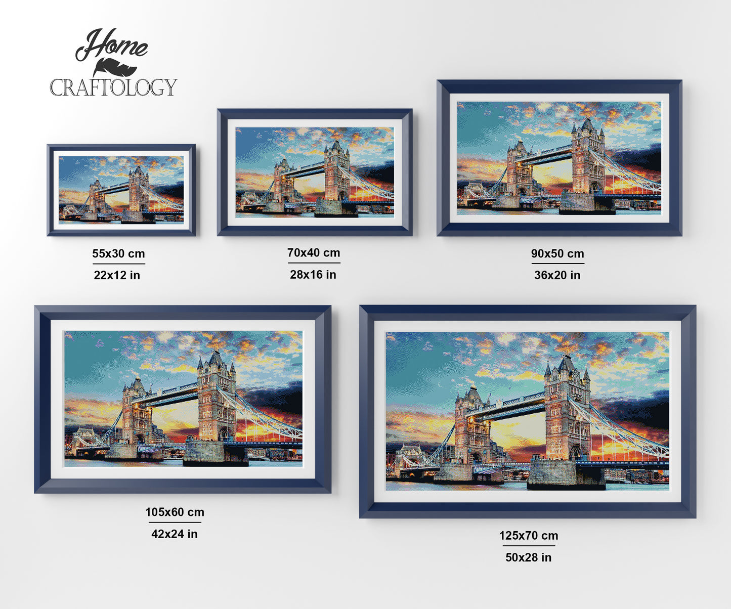 London Bridge - Premium Diamond Painting Kit