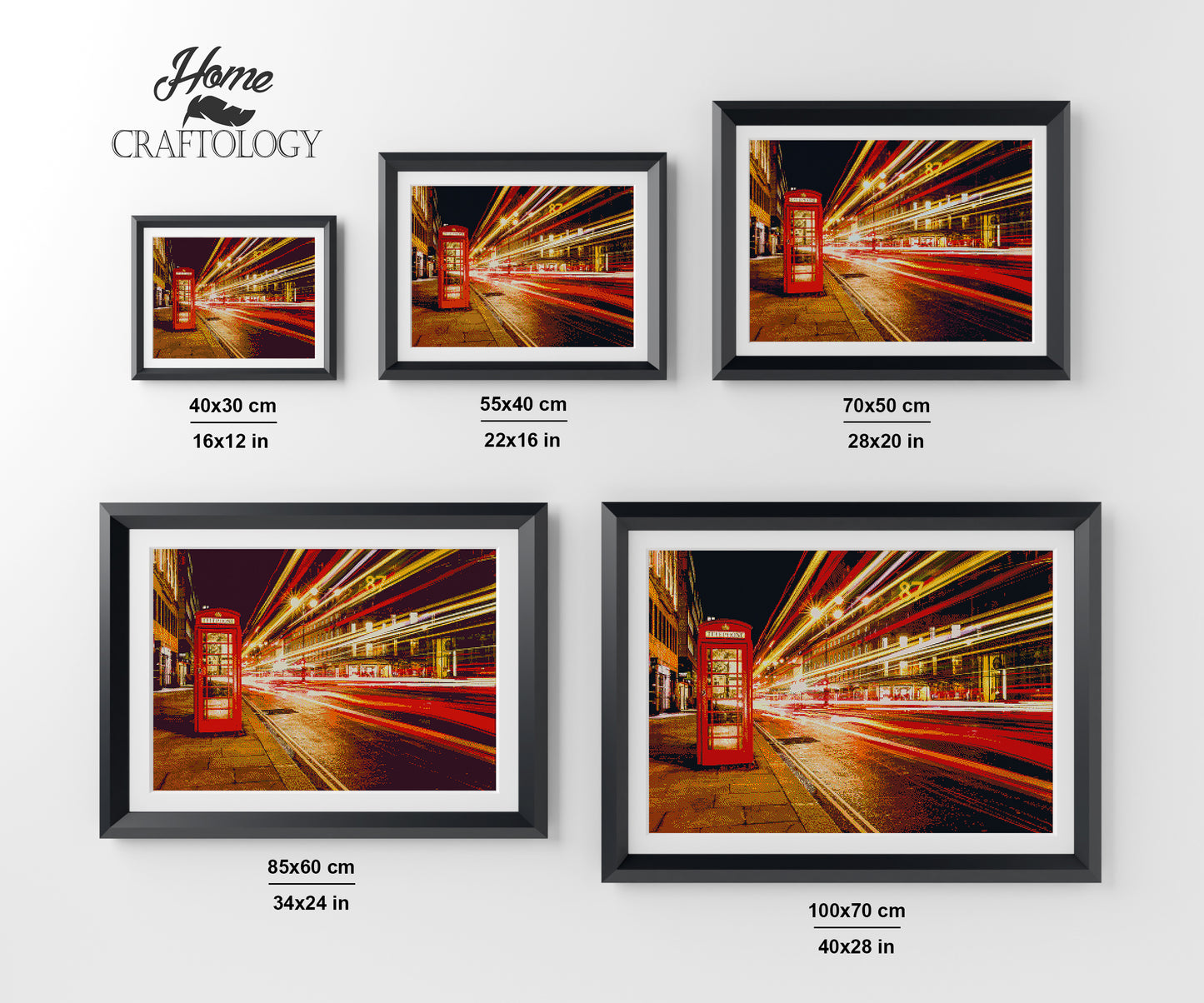 Streets of London - Premium Diamond Painting Kit