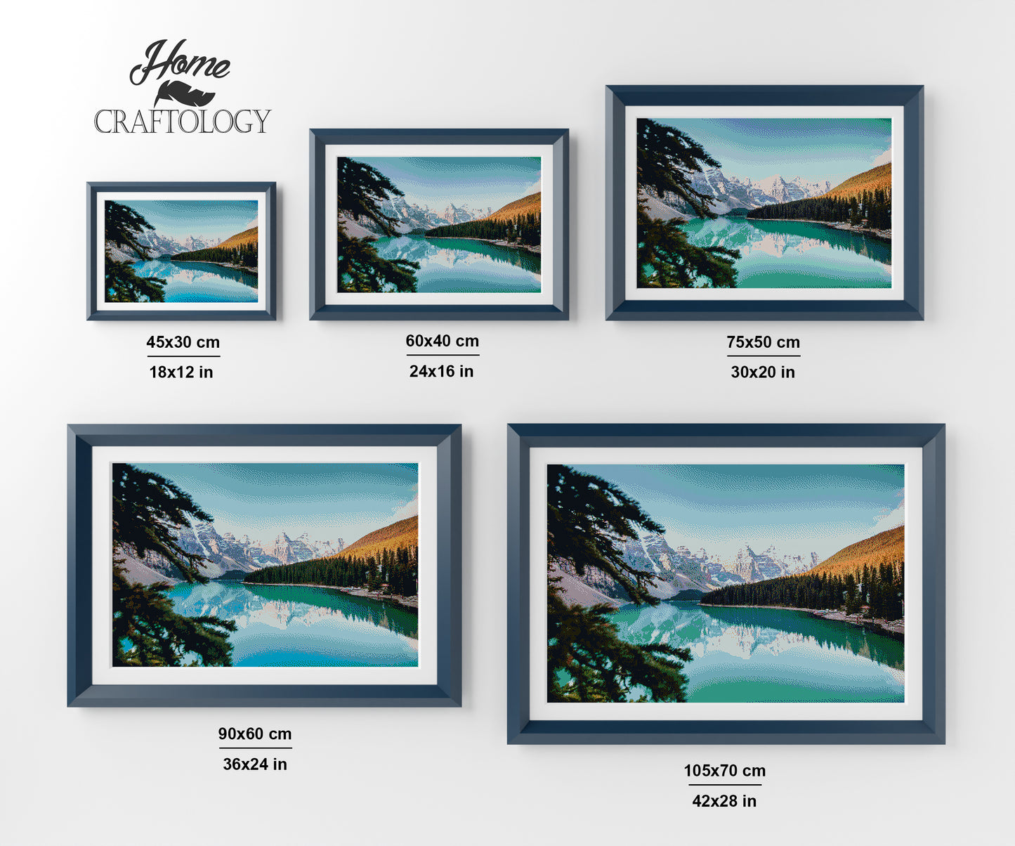 Banff, Alberta - Premium Diamond Painting Kit