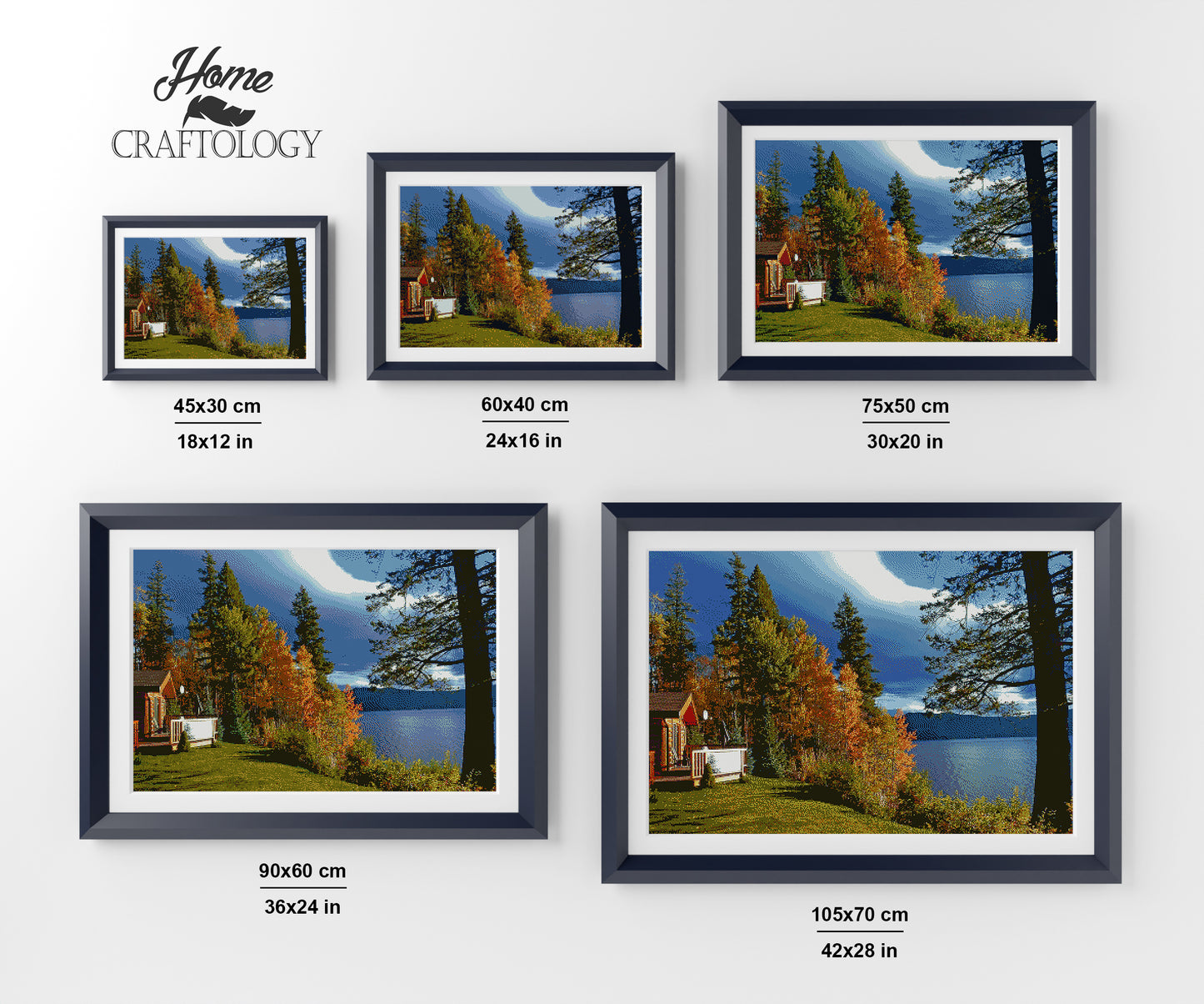 Fall in Canada - Premium Diamond Painting Kit