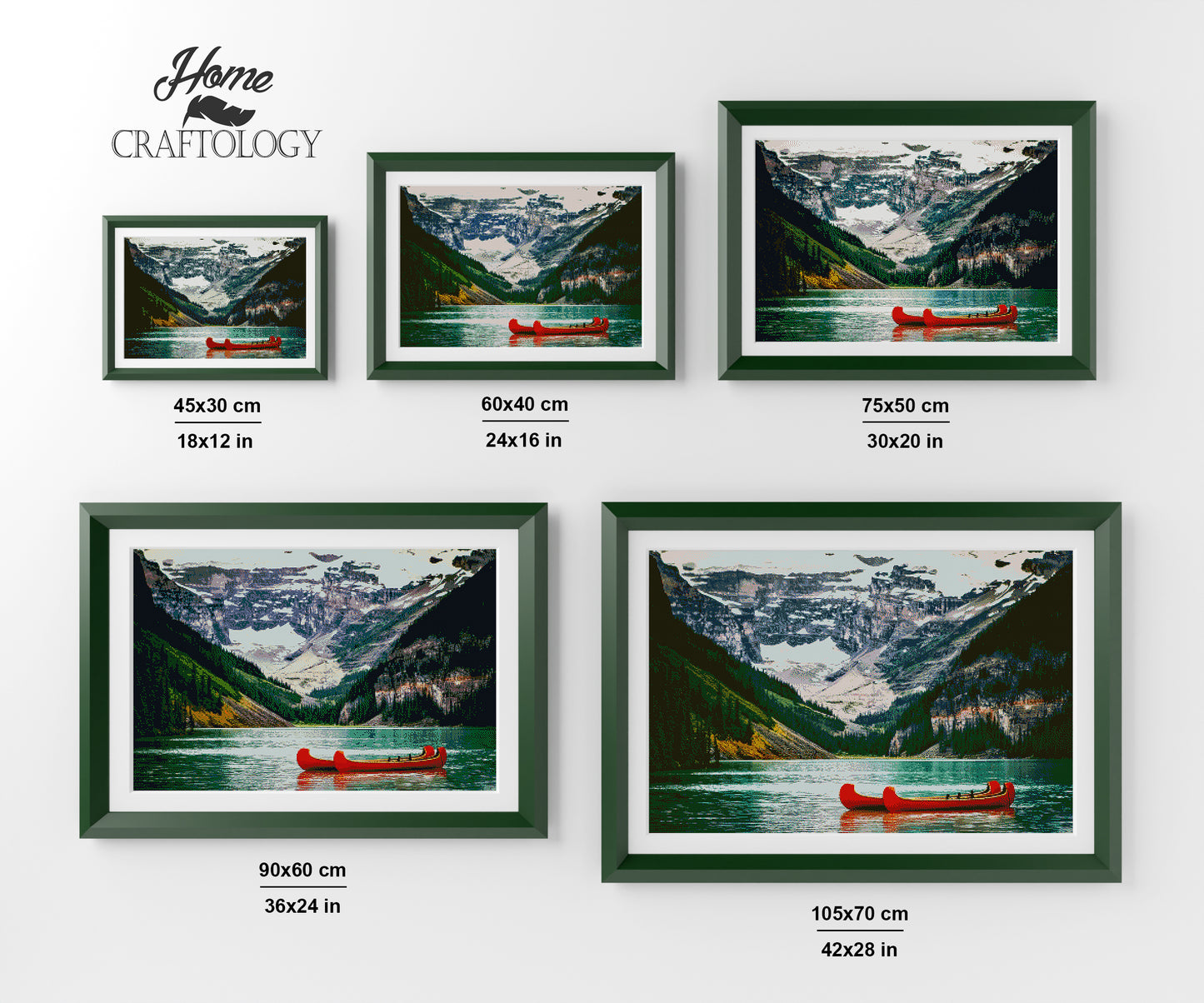 Lake Louise - Premium Diamond Painting Kit