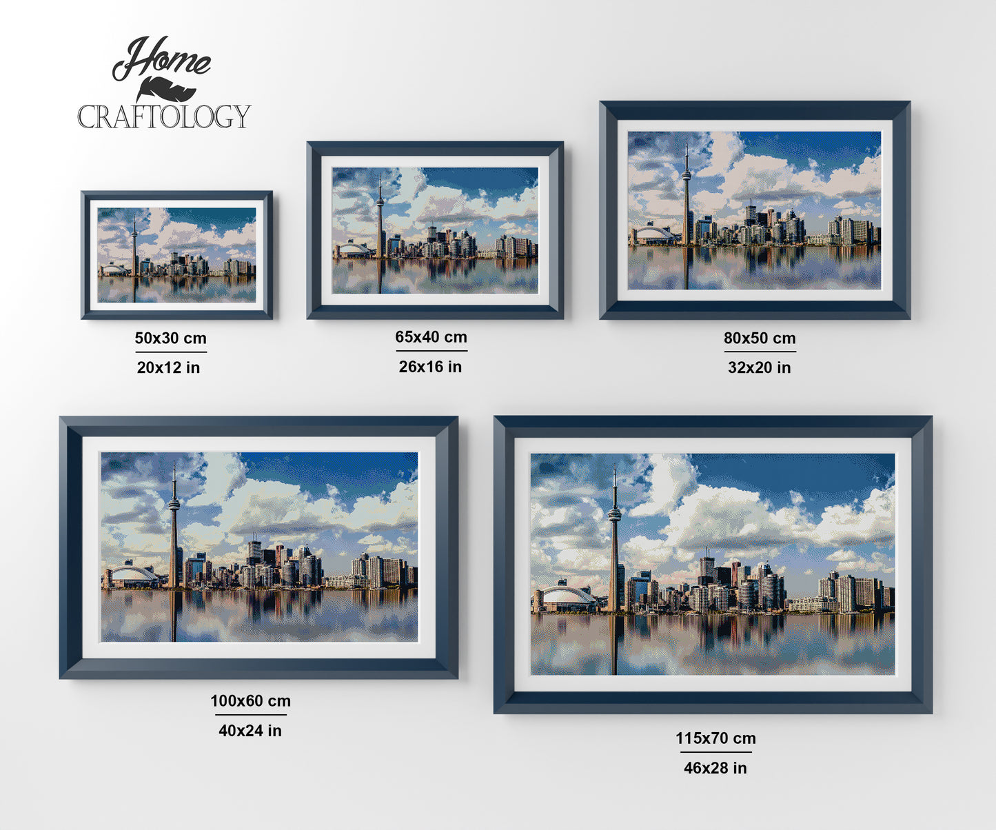 Toronto Skyline - Premium Diamond Painting Kit