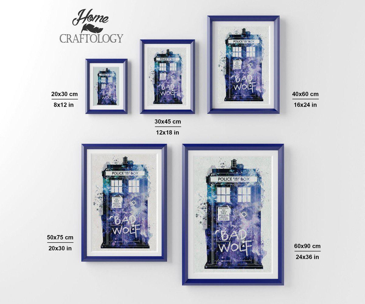 Police Box - Premium Diamond Painting Kit