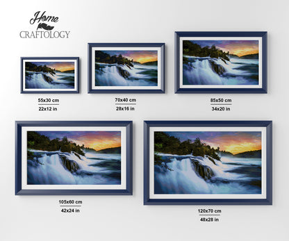 Rheinfall - Premium Diamond Painting Kit