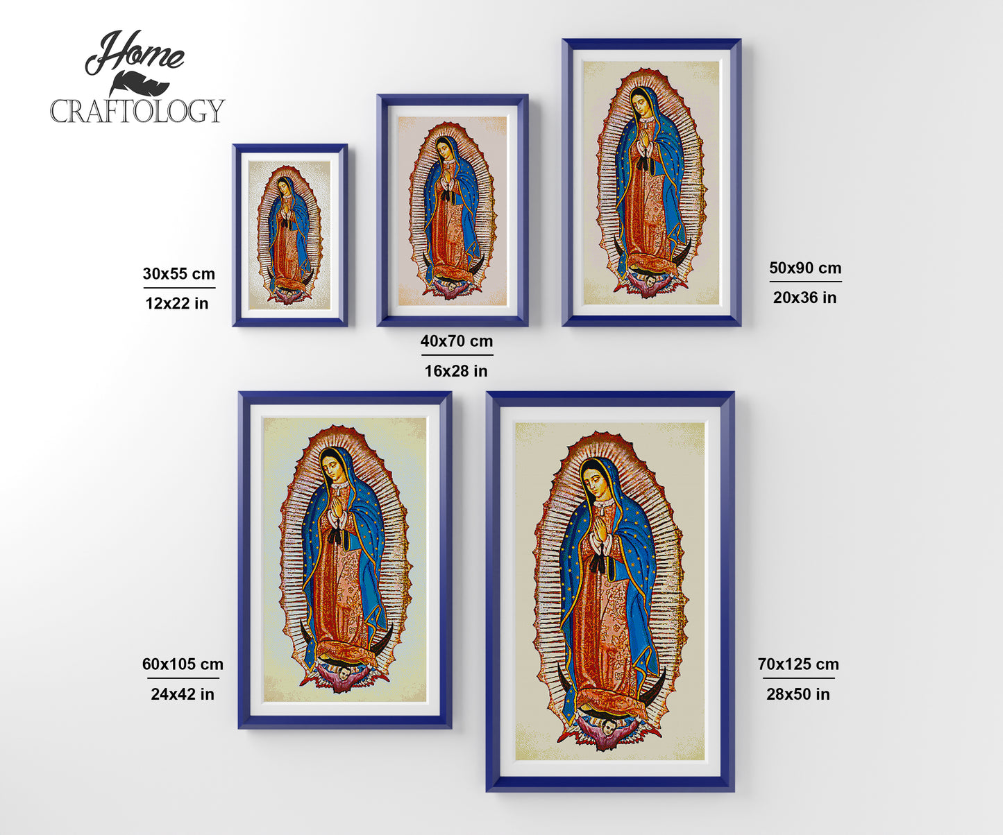 Our Lady of Guadalupe - Premium Diamond Painting Kit