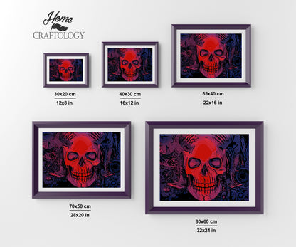 Devil's Skull - Premium Diamond Painting Kit