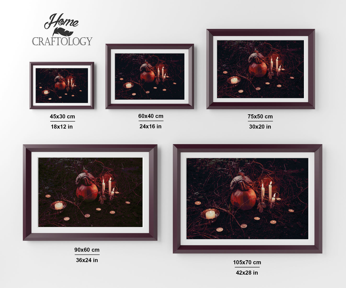 Halloween Decorations - Premium Diamond Painting Kit