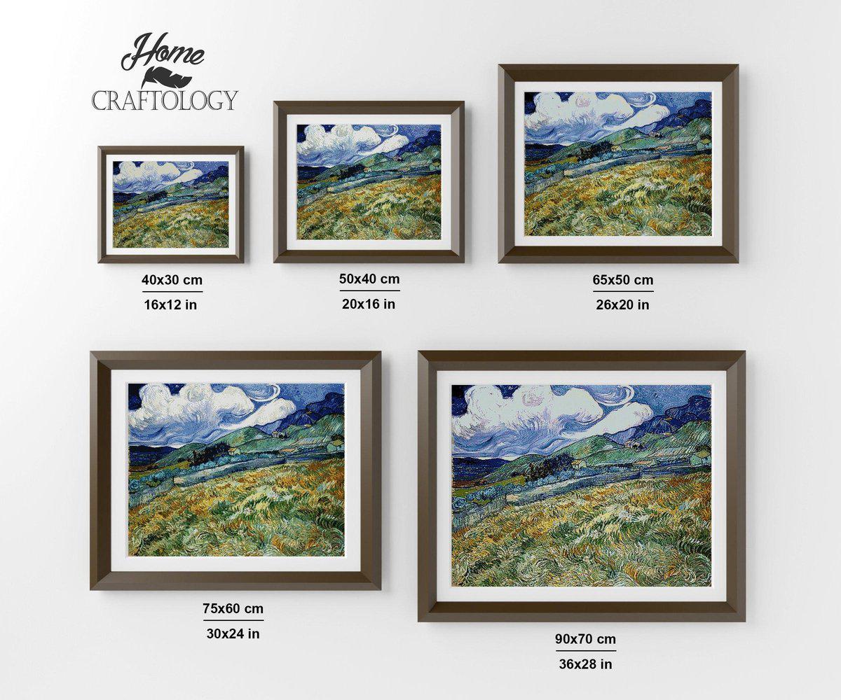 Landscape from Saint Remy - Premium Diamond Painting Kit