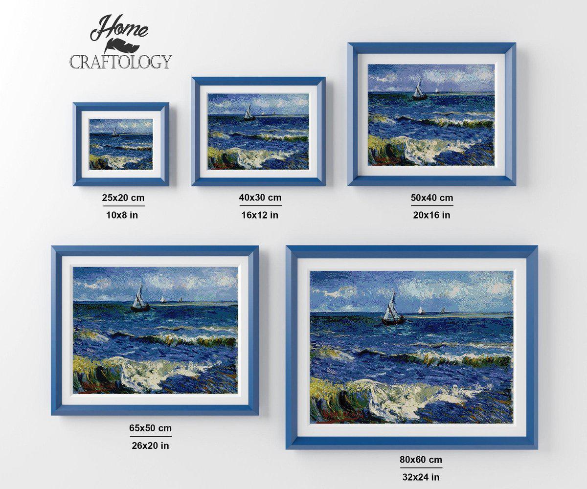 Seascape - Premium Diamond Painting Kit