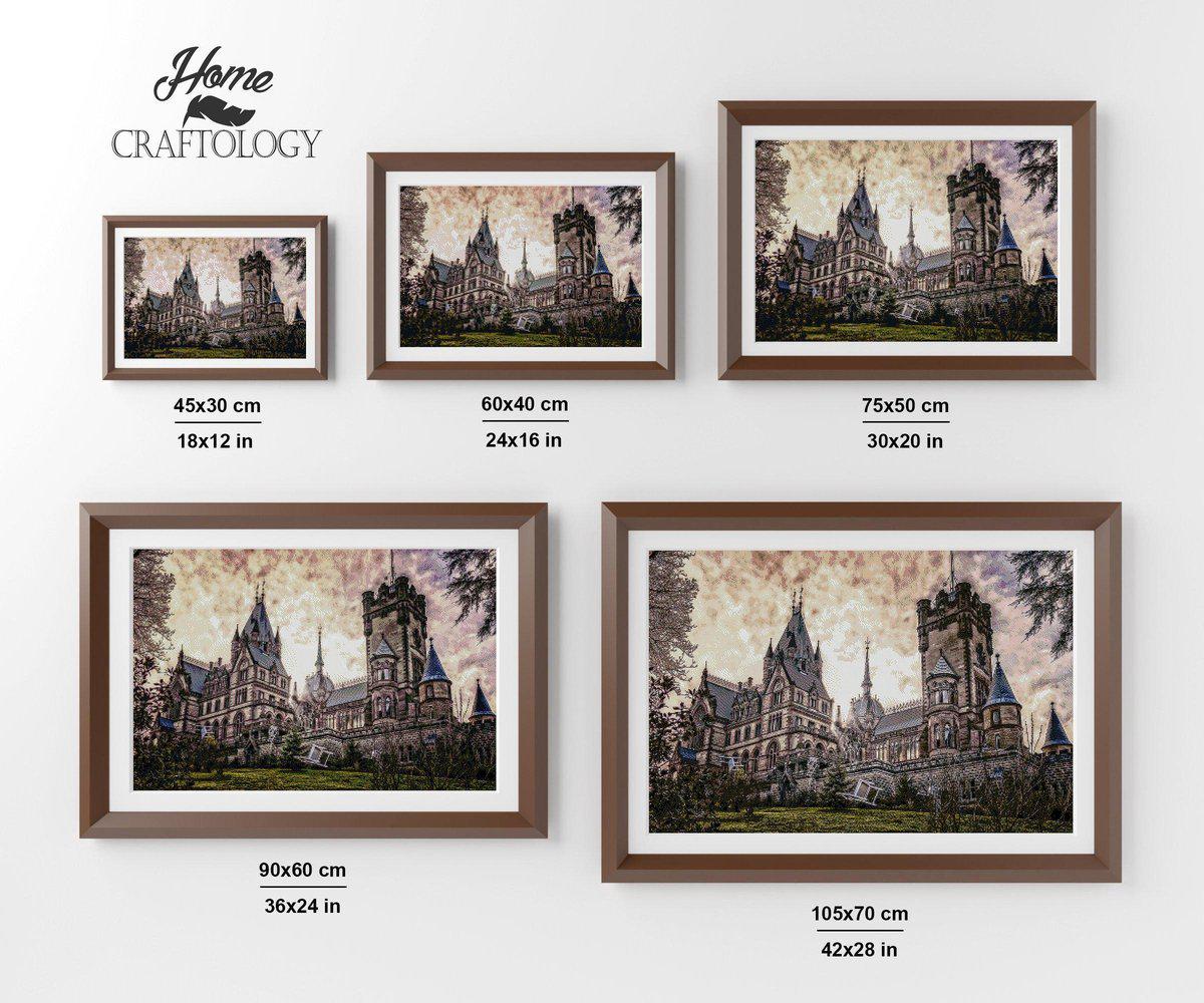 Castle Drachenburg - Premium Diamond Painting Kit