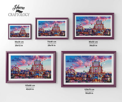 The Fairytale Castle - Premium Diamond Painting Kit