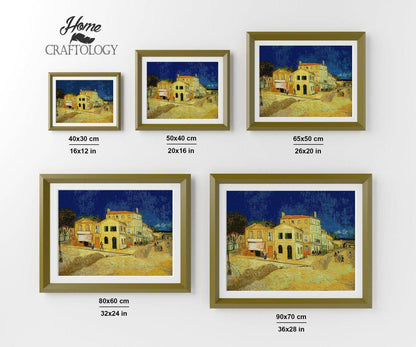 The Yellow House - Premium Diamond Painting Kit