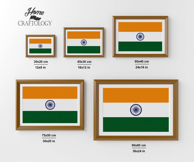 India Flag - Premium Diamond Painting Kit