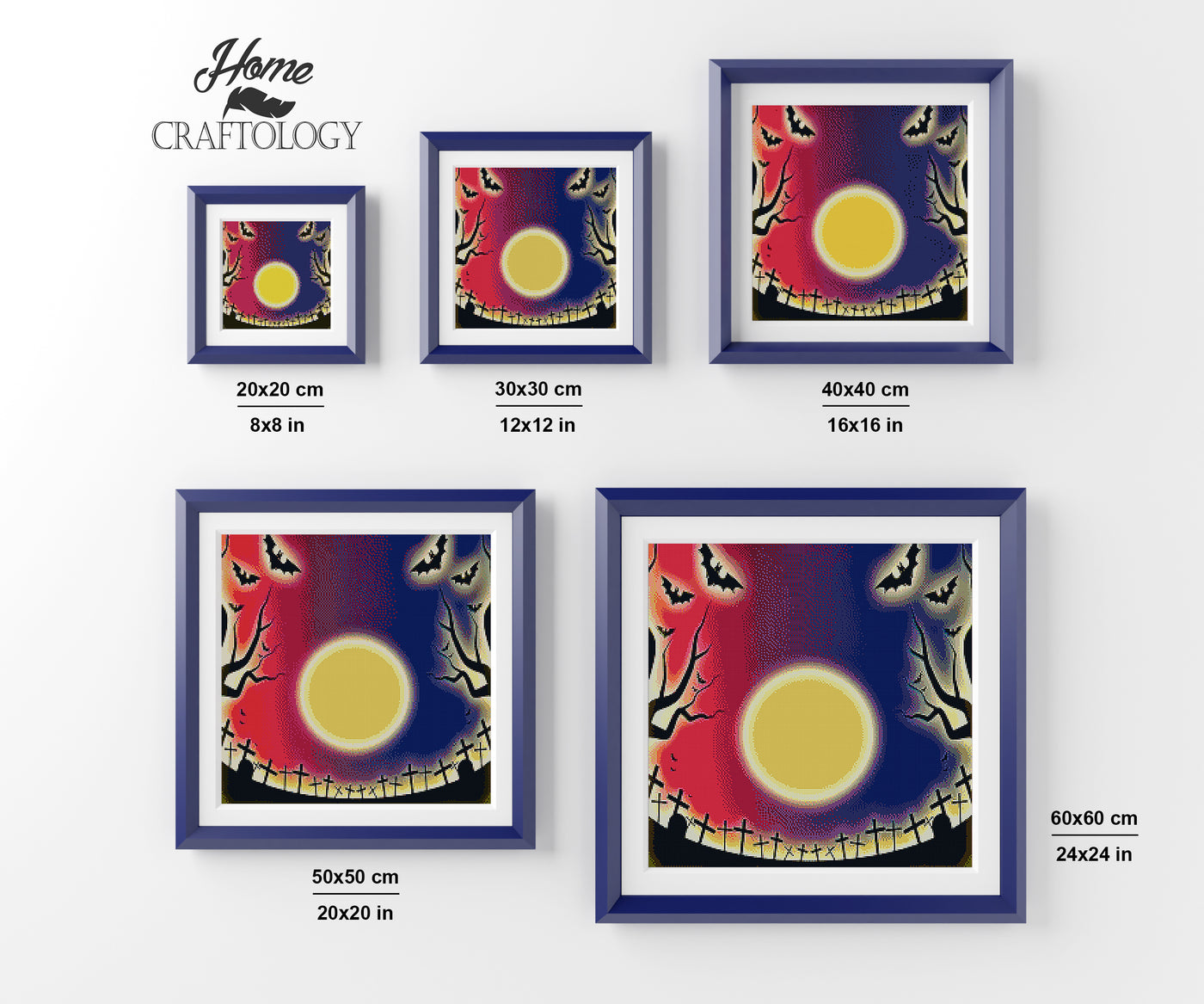 Yellow Moon - Premium Diamond Painting Kit