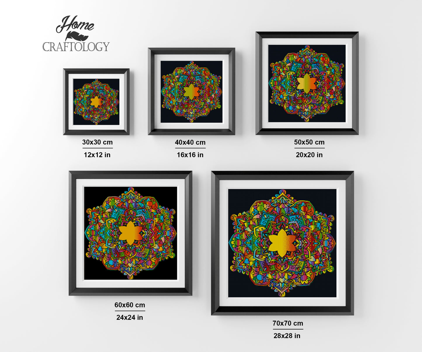 Star Mandala - Premium Diamond Painting Kit