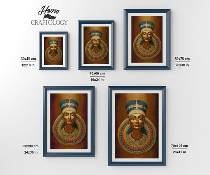 Queen Nefertiti - Premium Diamond Painting Kit