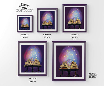 Book of Magic - Premium Diamond Painting Kit