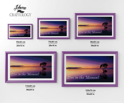 Live in the Moment - Premium Diamond Painting Kit