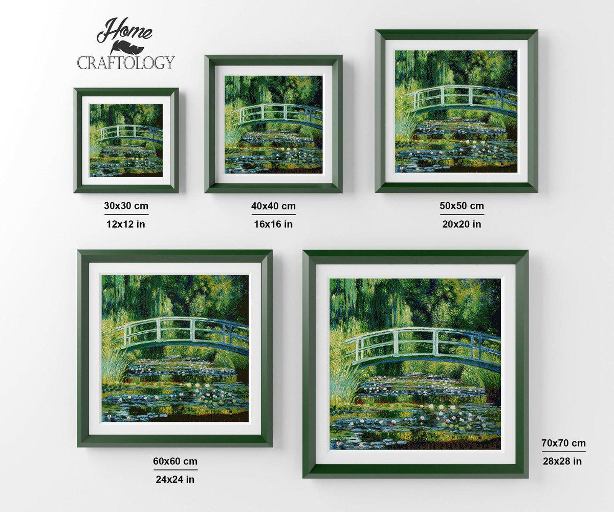 The Water Lily Pond - Premium Diamond Painting Kit