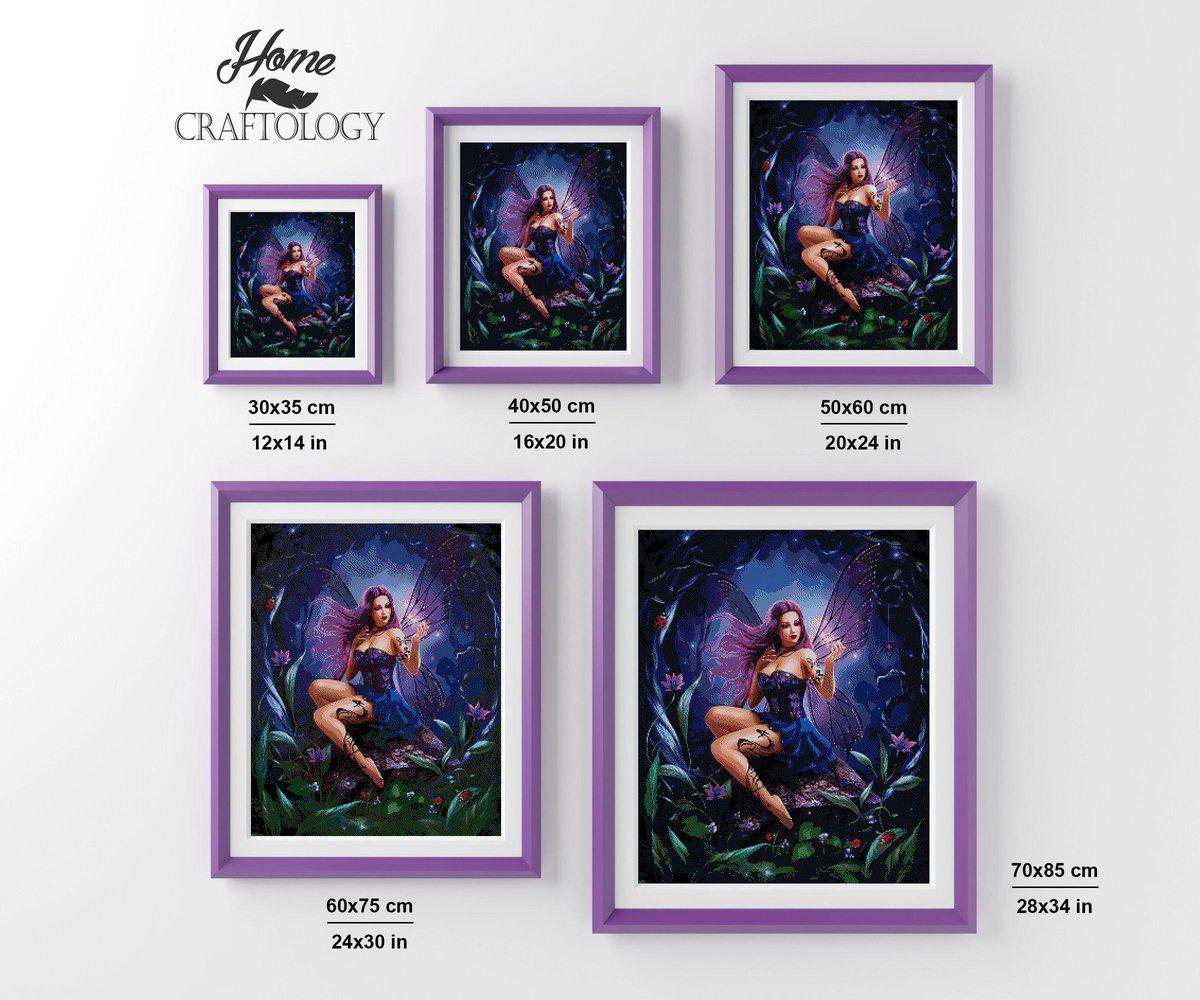 Dark Fairy - Exclusive Premium Diamond Painting Kit