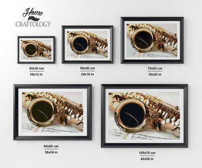Saxophone - Premium Diamond Painting Kit