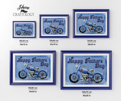 Happy Father's Day- Premium Diamond Painting Kit