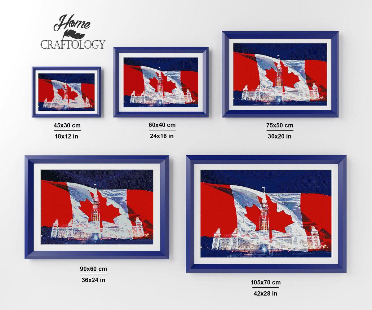 Canada Day - Premium Diamond Painting Kit