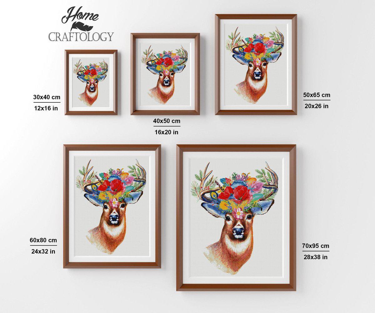 Stag Painting - Premium Diamond Painting Kit