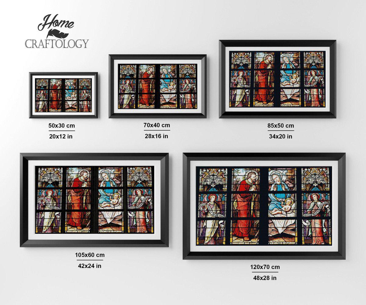 Church Stained Glass Windows - Premium Diamond Painting Kit