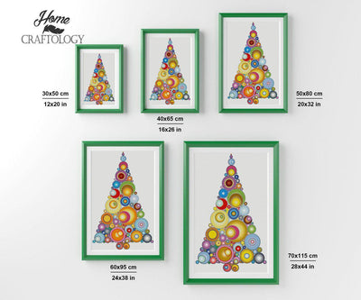 Joyful Christmas Tree - Premium Diamond Painting Kit